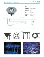 Preview for 2 page of Acclaim Lighting ILB Information Sheet