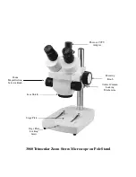 Preview for 3 page of Accu-Scope 3061 Zoom Stereo Series Instructions Manual