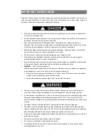 Preview for 3 page of Accucold UF877L User Manual