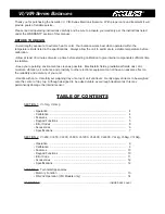 Preview for 3 page of Acculab VI Series Instruction Manual