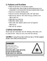 Preview for 3 page of AccuLine 40-6525 Instruction Manual