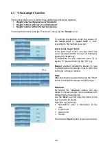 Preview for 50 page of Accuris Tx Series Operation Manual