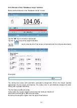 Preview for 75 page of Accuris Tx Series Operation Manual