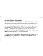 Preview for 42 page of Accurist CR60, CP00 Setting Instructions Manual