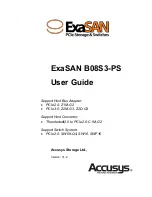 Accusys ExaSAN User Manual preview