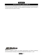 Preview for 36 page of ACDelco ARD847 Product Information Manual