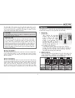 Preview for 7 page of ACE RC SkyMaster TS4 Instruction Manual