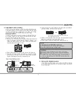 Preview for 9 page of ACE RC SkyMaster TS4 Instruction Manual