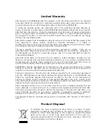 Preview for 4 page of Ace ACE-3105 Installation And Operation Manual