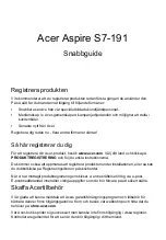 Preview for 113 page of Ace ASPIRE S7-191 Quick Manual