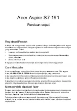 Preview for 343 page of Ace ASPIRE S7-191 Quick Manual