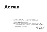 Preview for 15 page of Aceele AC01-00039 User Manual