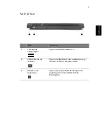 Preview for 17 page of Acer 1410 2039 - Aspire Manual Do Utilizador