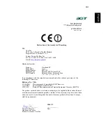 Preview for 93 page of Acer 2000 Series User Manual