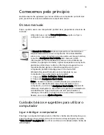 Preview for 9 page of Acer 2450 Manual Do Usuário