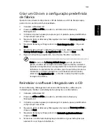 Preview for 75 page of Acer 2450 Manual Do Usuário