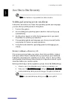 Preview for 68 page of Acer 301905 User Manual