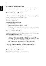 Preview for 96 page of Acer 3260 4853 - TravelMate Manuel D'Utilisation