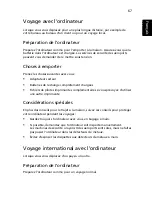 Preview for 87 page of Acer 4315 2004 - Aspire (French) Manuel D'Utilisation