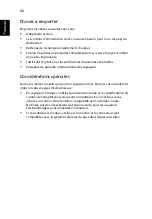 Preview for 88 page of Acer 4315 2004 - Aspire (French) Manuel D'Utilisation