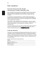 Preview for 62 page of Acer 4315 2004 - Aspire Manual Do Utilizador