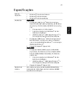 Preview for 41 page of Acer 5050 4697 - Aspire Manual Do Utilizador