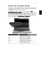 Preview for 47 page of Acer 5050 4697 - Aspire Manual Do Utilizador