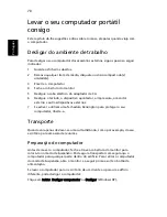 Preview for 90 page of Acer 5050 4697 - Aspire Manual Do Utilizador