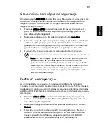 Preview for 105 page of Acer 5050 4697 - Aspire Manual Do Utilizador