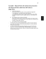 Preview for 117 page of Acer 5050 4697 - Aspire (Spanish) Guía Del Usuario