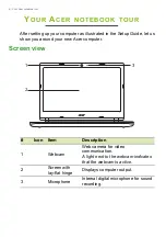 Preview for 8 page of Acer A114-31 User Manual