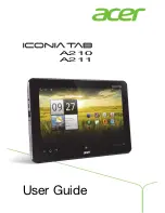 Acer A210 User Manual preview