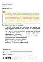 Preview for 2 page of Acer A715-43G User Manual