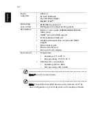 Preview for 12 page of Acer Aspire 1420P Series Quick Manual