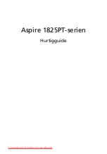 Preview for 89 page of Acer Aspire 1825PT Series Quick Manual