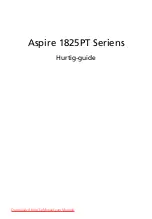 Preview for 101 page of Acer Aspire 1825PT Series Quick Manual