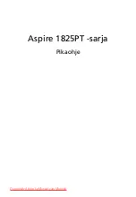 Preview for 125 page of Acer Aspire 1825PT Series Quick Manual