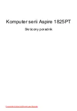 Preview for 151 page of Acer Aspire 1825PT Series Quick Manual