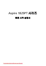 Preview for 319 page of Acer Aspire 1825PT Series Quick Manual