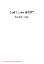 Preview for 355 page of Acer Aspire 1825PT Series Quick Manual