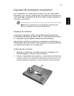 Preview for 57 page of Acer Aspire 2000 Manual Do Utilizador