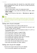 Preview for 6 page of Acer Aspire One Cloudbook 14 User Manual