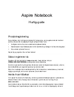 Preview for 87 page of Acer Aspire V5-131 Quick Manual