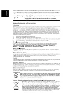 Preview for 2 page of Acer B203HV Quick Start Manual