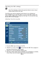 Preview for 17 page of Acer B235HL User Manual