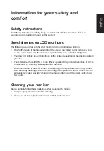 Preview for 3 page of Acer B247Y User Manual