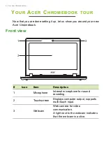 Preview for 6 page of Acer C771T-C2GR User Manual