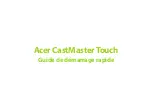 Preview for 31 page of Acer CastMaster Touch Quick Start Manual