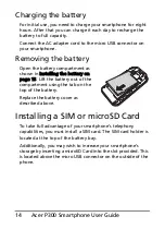 Preview for 16 page of Acer DMP300EU User Manual