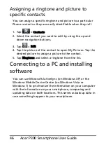 Preview for 48 page of Acer DMP300EU User Manual